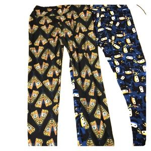2 pairs of OS ‘ unicorn’ lularoe leggings